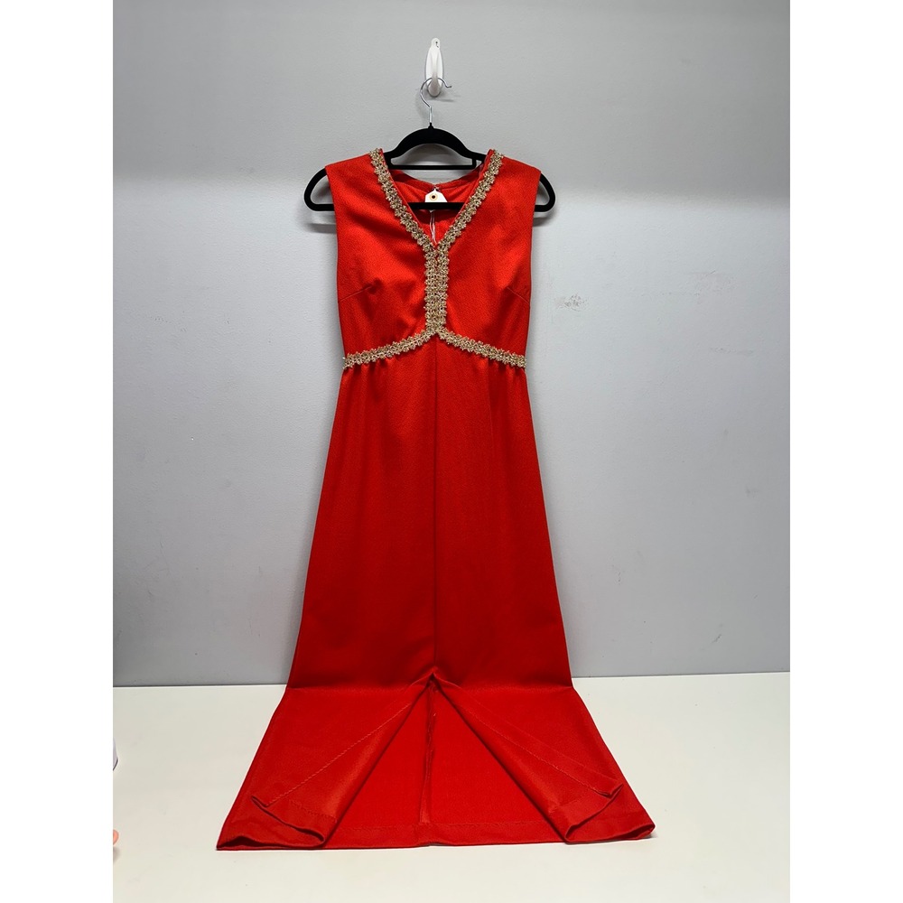 Vintage V-Line Gown